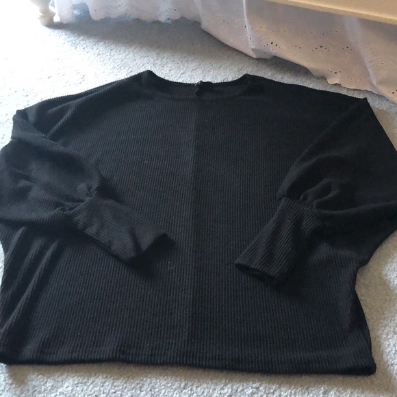 ASOS Ribbed Knit, Batwing Sweater - Picture 3 of 3